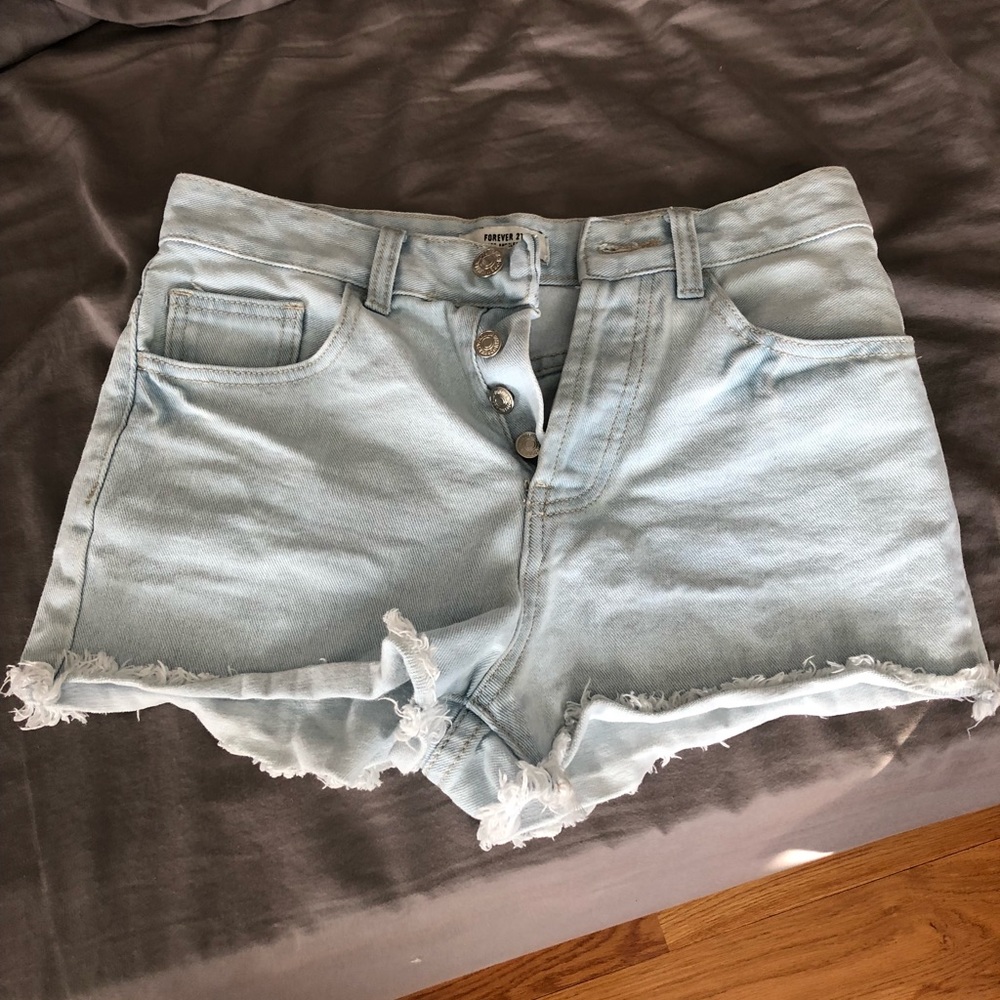 High waisted shorts!!